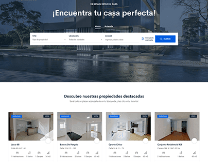 Sitio Web Corez Inmobiliaria